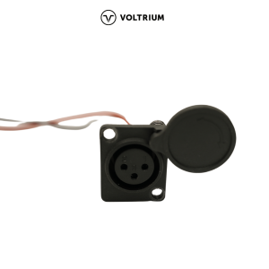 Voltrium Standard 3 pin XLR Charger Port for E-scooter